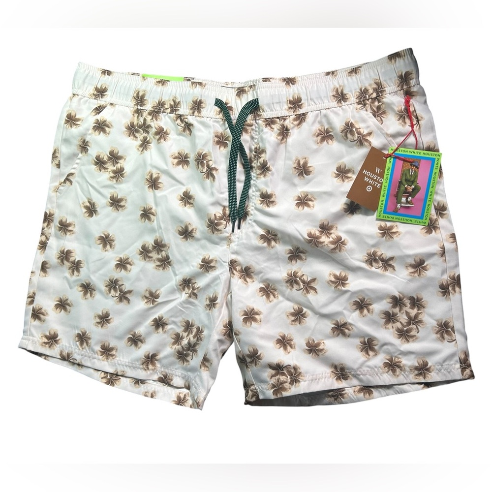 TARGET x HOUSTON WHITE mens beach shorts swim trunks special edition size XL NWT
